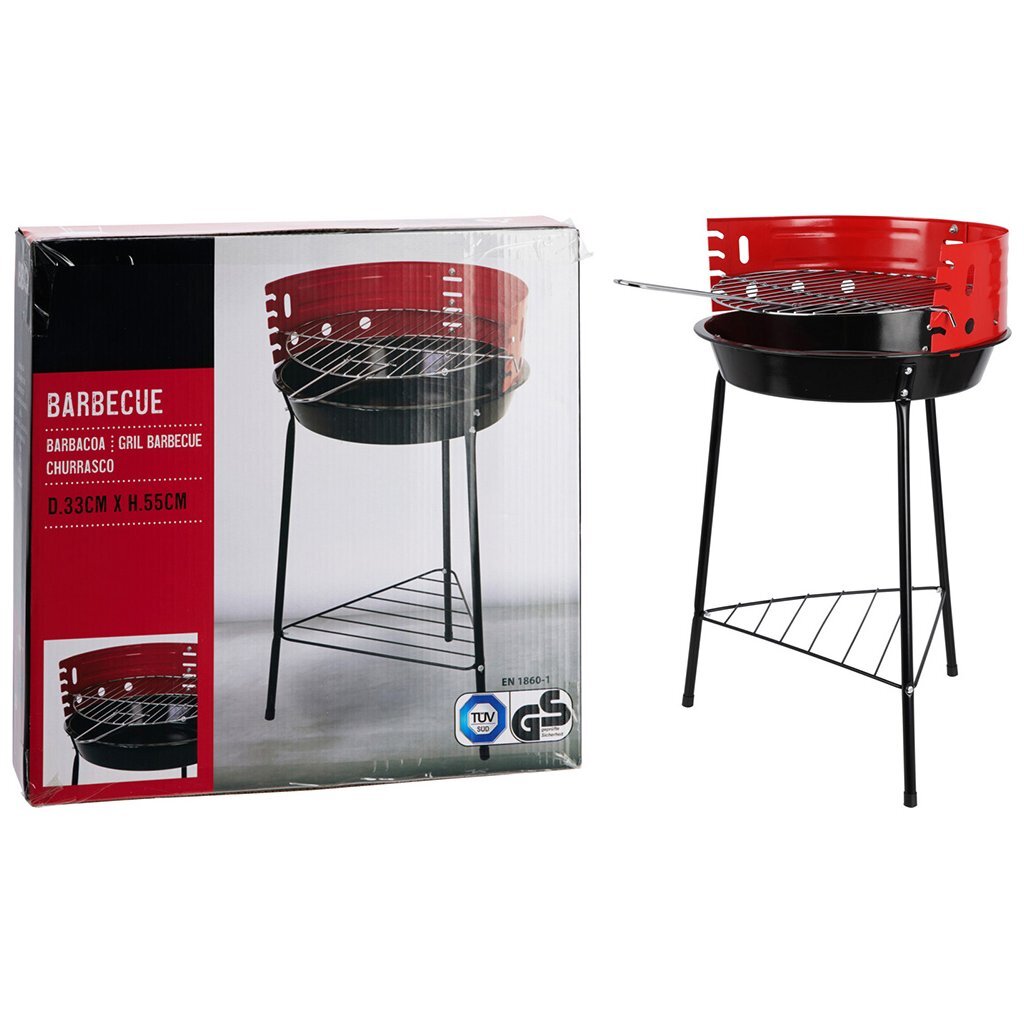 Vaggan bbq barbecue half open 33cm verstelbaar