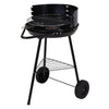 Bbq barbecue 43x70 cm zwart