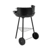 Bbq barbecue 43x70 cm zwart