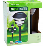 Pro garden solar tuinlampen 4 stuks zwart - afbeelding 1