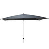 Overige merken parasol 125x200 cm grijs