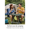 Pro garden campingtafel 50x43x43 saliegroen kunststof