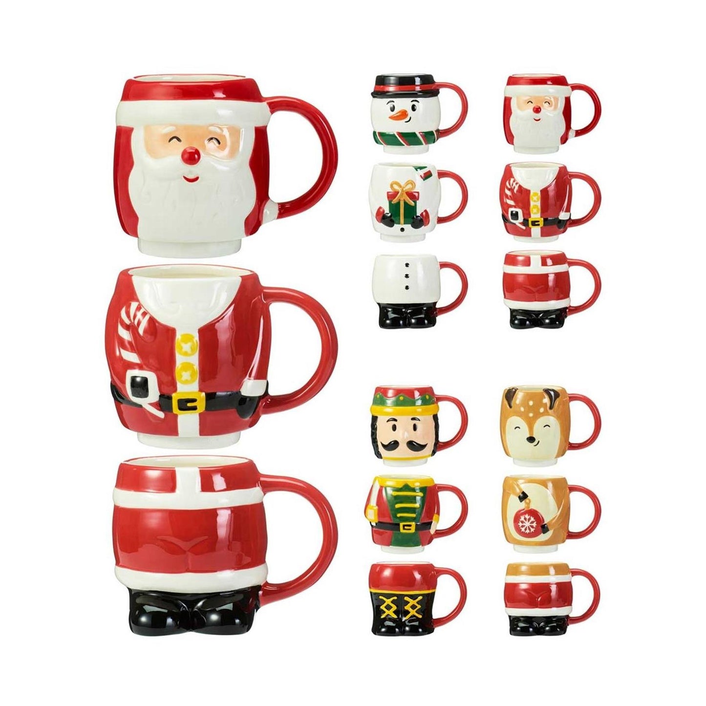 Home styling kerstbeker dolomiet 280ml kerstbeker dolomiet 280ml