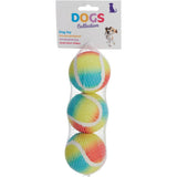 Overige merken dogs collection regenboog tennisballen 3 stuks - afbeelding 1