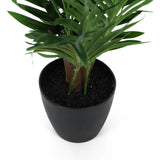 Overige merken kunstplant palm 50x85 cm groen - afbeelding 3