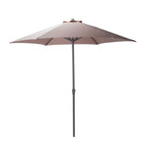 Overige merken parasol 230x220 cm taupe - afbeelding 1