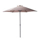 Overige merken parasol 230x220 cm taupe