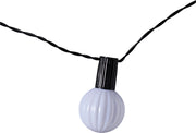 Pro garden solar led lichtslinger 20 warm witte lampen 5,7 meter buitenverlichting op zonne-energie - afbeelding 3