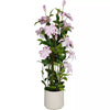 Overige merken kunstplant clematis 98x35 cm groen roze
