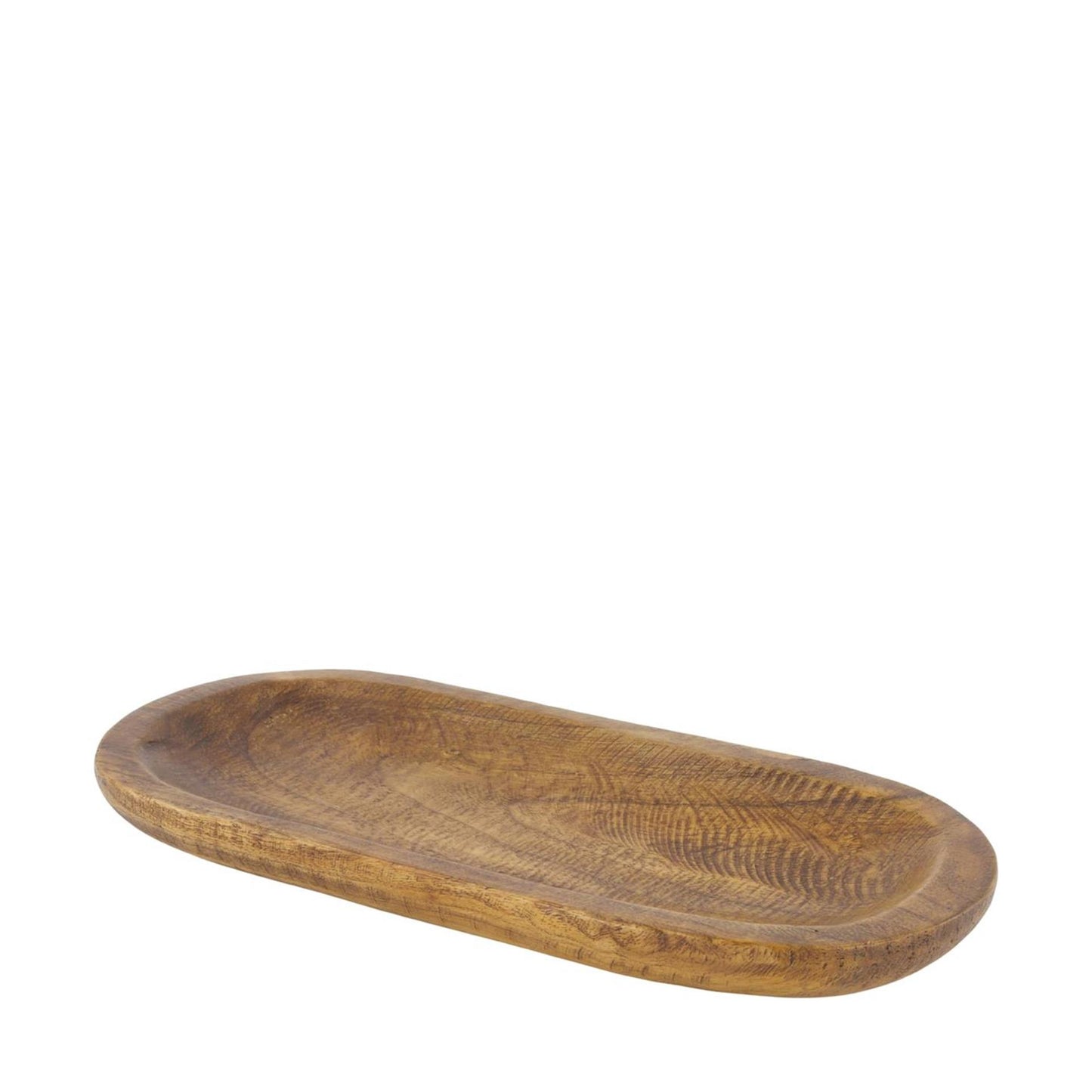 Dijk natural collections dienblad ovaal hout 38x18x3cm