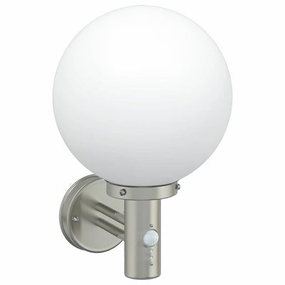 Vidaxl buiten wandlamp zilver 28 x 25 x 38 cm