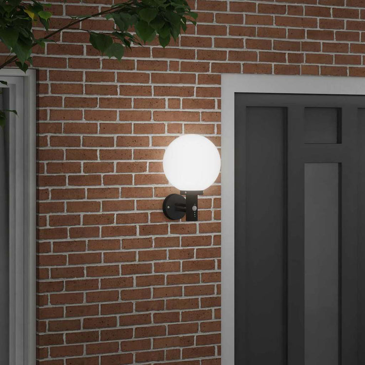 Vidaxl buiten wandlamp zwart 28 x 25 x 38 cm