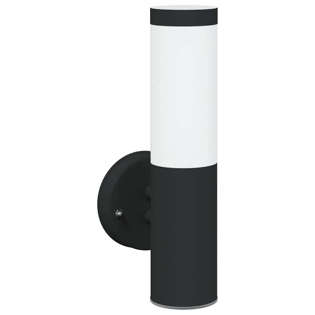 Vidaxl buiten wandlamp zwart 15 x 7,5 x 33 cm