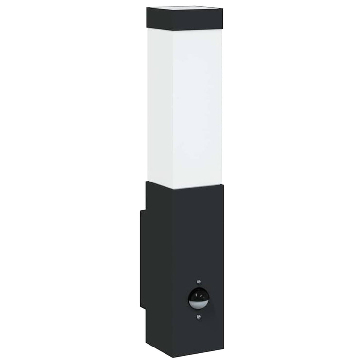 Vidaxl buiten wandlamp zwart 10.5 x 6 x 33 cm
