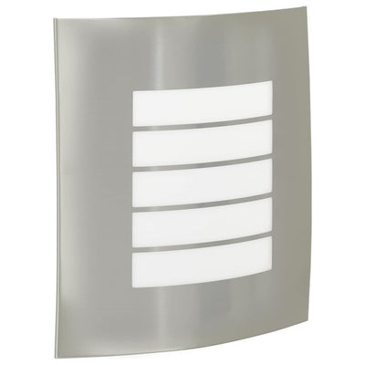 Vidaxl buiten wandlamp zilver 23.5 x 9 x 26 cm