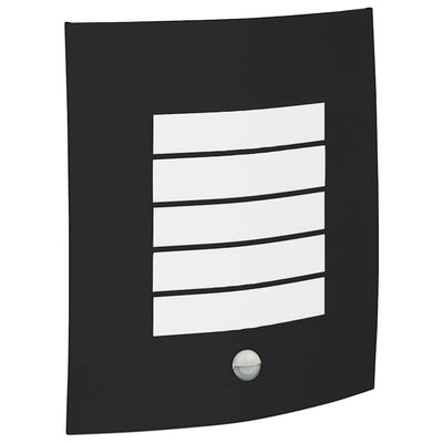 Vidaxl buiten wandlamp zwart 23.5 x 9 x 26 cm