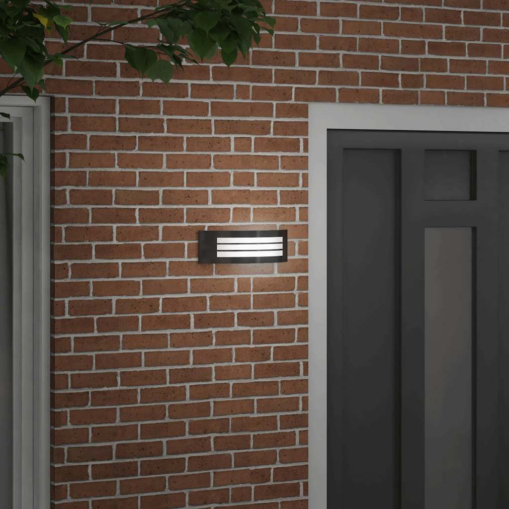Vidaxl buiten wandlamp zwart 32 x 10 x 10 cm