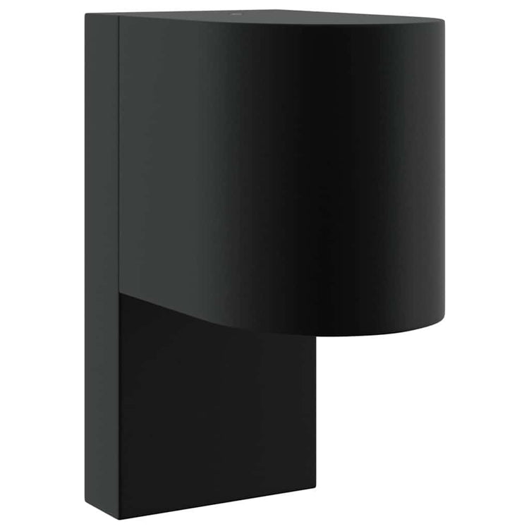 Vidaxl buiten wandlamp zwart 12 x 7 x 15 cm roestvrij staal