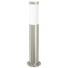 Vidaxl bolderverlichting 50 cm rvs ip44