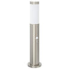 Vidaxl bolderverlichting met sensor 50 cm rvs ip44