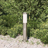 Vidaxl bolderverlichting met sensor 50 cm rvs ip44