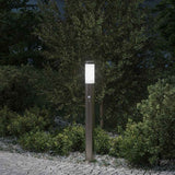 Vidaxl bolderverlichting met sensor 80 cm rvs ip44 - afbeelding 1