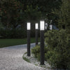 Vidaxl bolderverlichting 3 stuks 80 cm rvs ip44