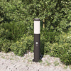 Vidaxl bolderverlichting met sensor 50 cm rvs ip44