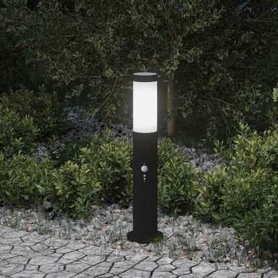 Vidaxl bolderverlichting met sensor 50 cm rvs ip44