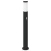Vidaxl bolderverlichting met sensor 80 cm rvs ip44