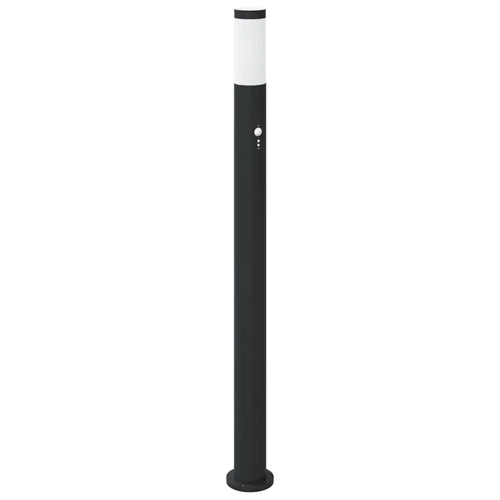Vidaxl bolderverlichting met sensor 110 cm roestvrij staal ip44