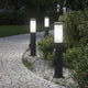 Vidaxl bolderverlichting met sensor en stopcontact 3 stuks 50 cm