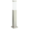 Vidaxl bolderverlichting 50 cm rvs ip44