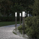 Vidaxl bolderverlichting met sensor en stopcontact 3 stuks 80 cm