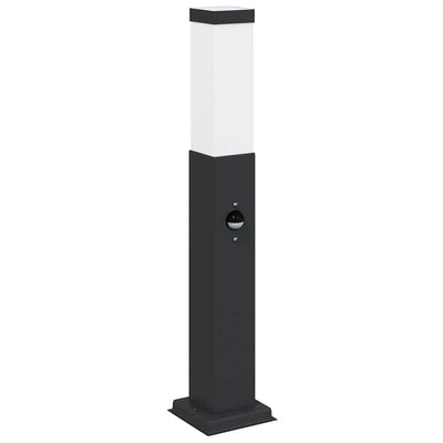 Vidaxl bolderverlichting met sensor 50 cm zwart ip44