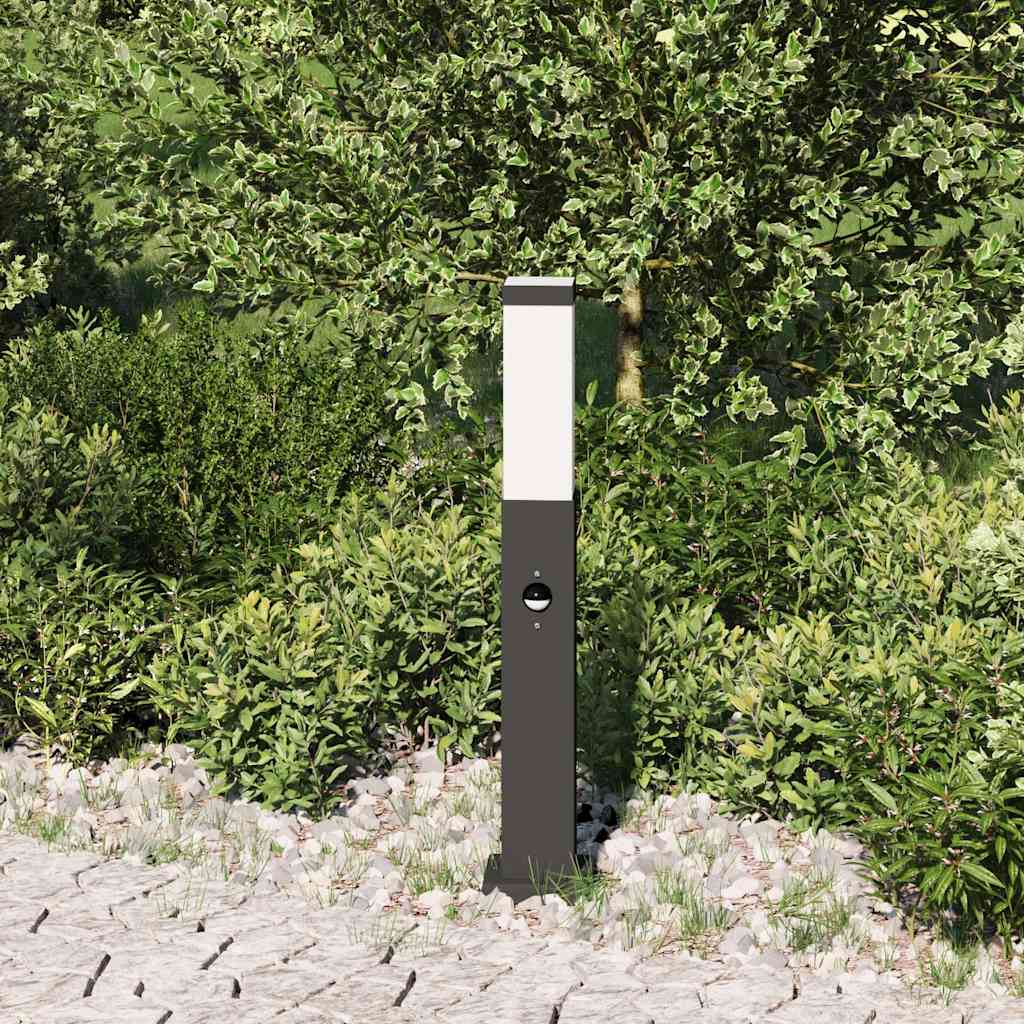 Vidaxl bolderverlichting met sensor 50 cm zwart ip44