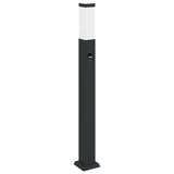 Vidaxl bolderverlichting met sensor 80 cm zwart ip44 - afbeelding 2