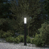Vidaxl bolderverlichting met sensor 80 cm zwart ip44 - afbeelding 1