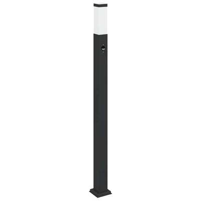 Vidaxl bolderverlichting met sensor 110 cm zwart ip44