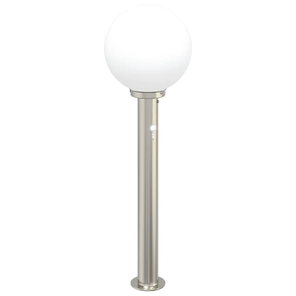 Vidaxl bolderverlichting met sensor 80 cm rvs ip44
