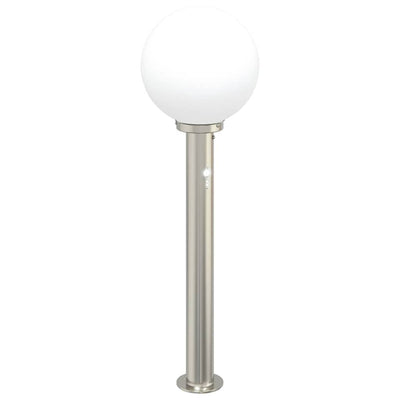Vidaxl bolderverlichting met sensor 80 cm rvs ip44
