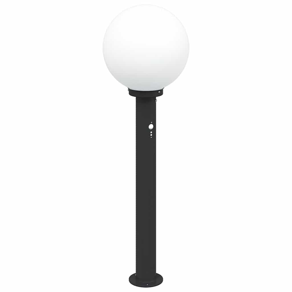 Vidaxl bolderverlichting met sensor 80 cm zwart ip44