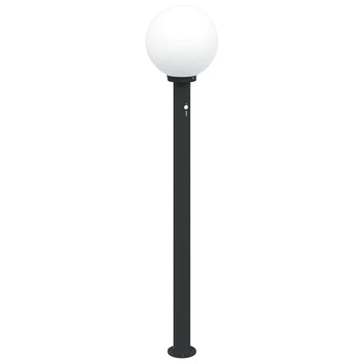 Vidaxl bolderverlichting met sensor 120 cm zwart ip44