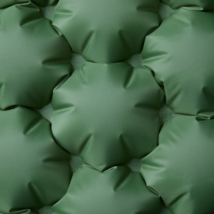 Vidaxl kampeermatras met kussens zelfopblazend 2-persoons groen