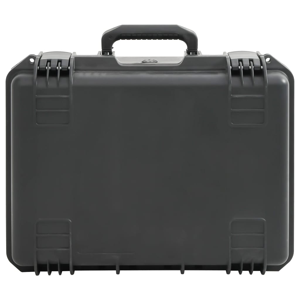 Vidaxl flightcase draagbaar 49x38x23 cm pp zwart