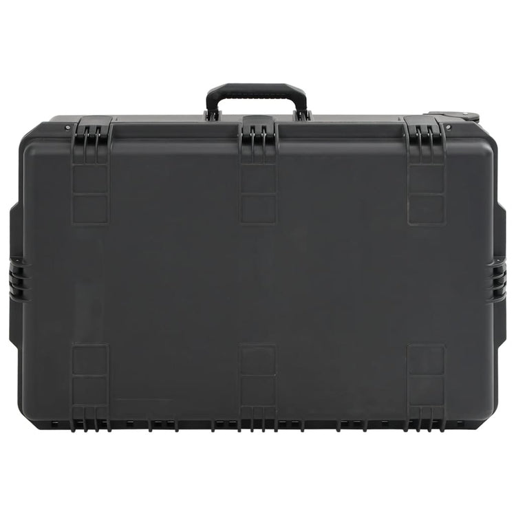 Vidaxl flightcase draagbaar 79,5x51,5x30,5 cm pp zwart