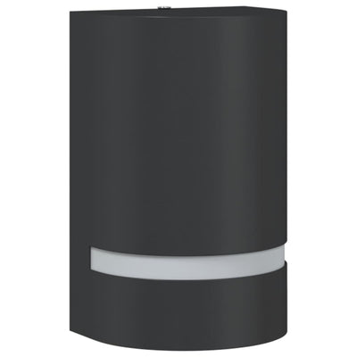 Vidaxl buitenwandlamp gegoten aluminium zwart