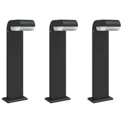 Vidaxl buitenlampen staand 3 st 50 cm gegoten aluminium zwart - afbeelding 2