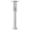 Vidaxl buitenvloerlamp 60 cm roestvrijstaal zilverkleurig