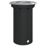 Vidaxl buitengrondverlichting rond 10,5x10,5 cm gietaluminium zwart - afbeelding 2